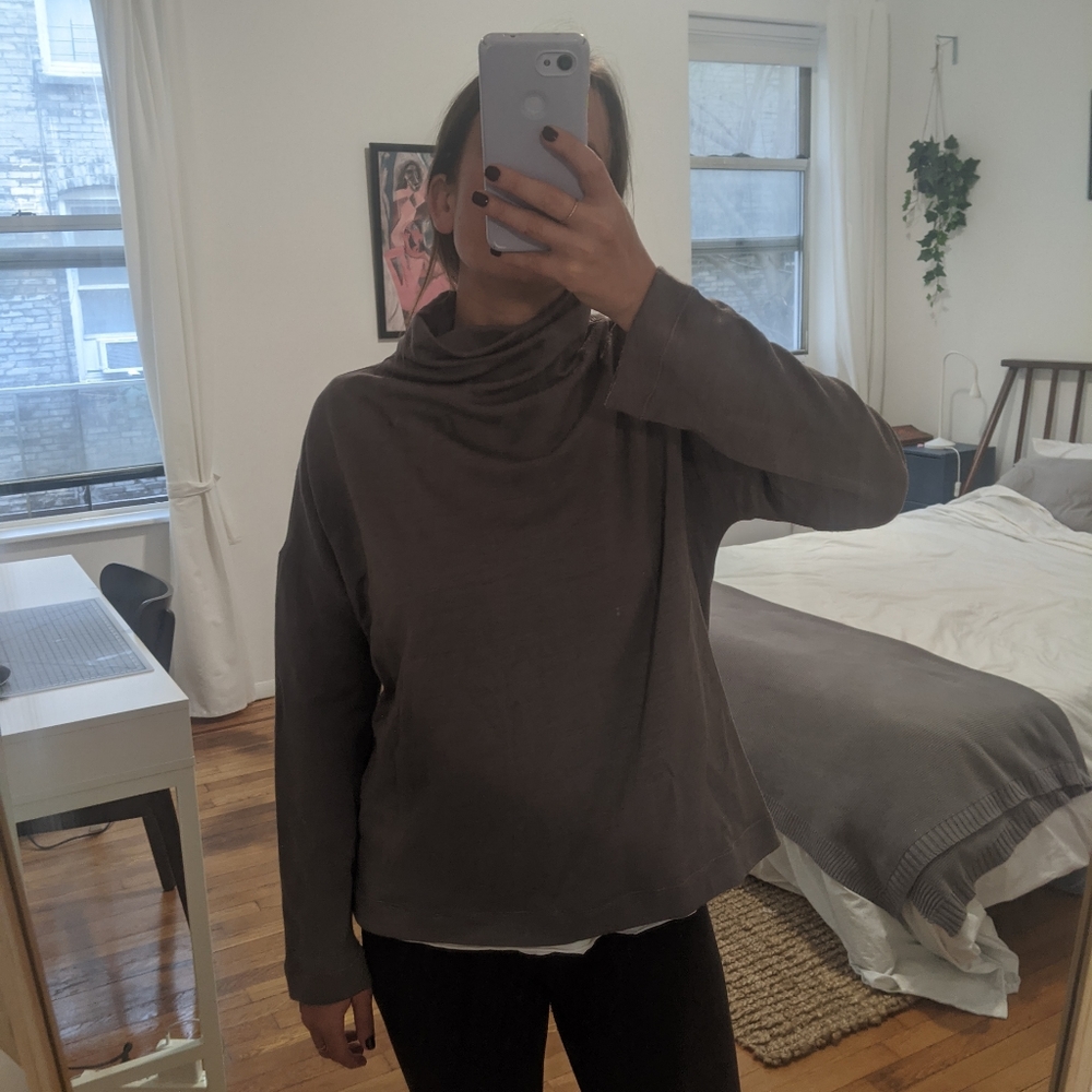 Lululemon Cowl Neck Sweatshirt